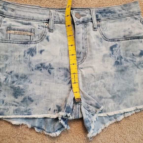 Calvin Klein acid wash shorts size 28 - Picture 7 of 9